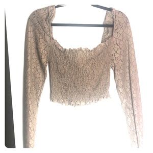 Off the shoulder top